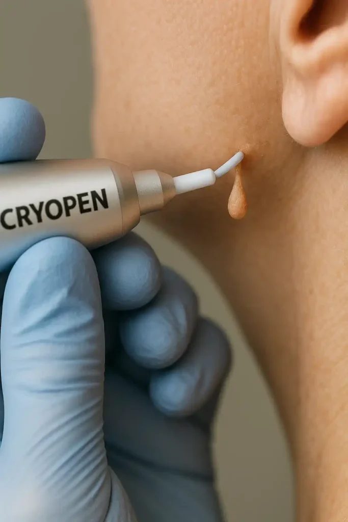Cryopen for skin tags removal Hale End speak to our team today!