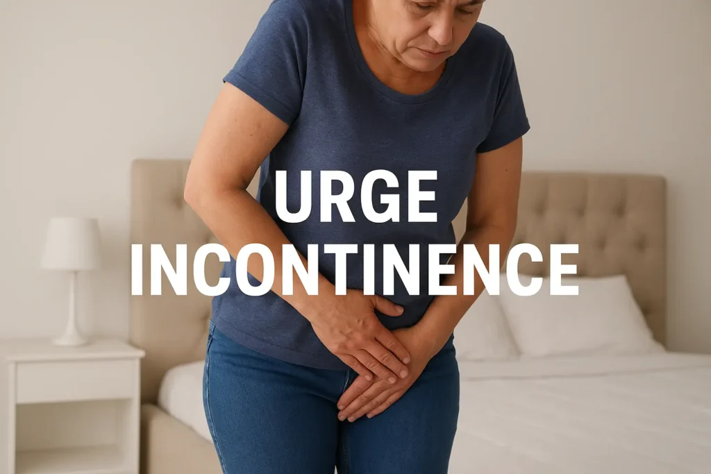 how to manage urge incontinence Hale End symptoms