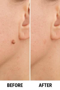Skin tags removal Hale End before and after